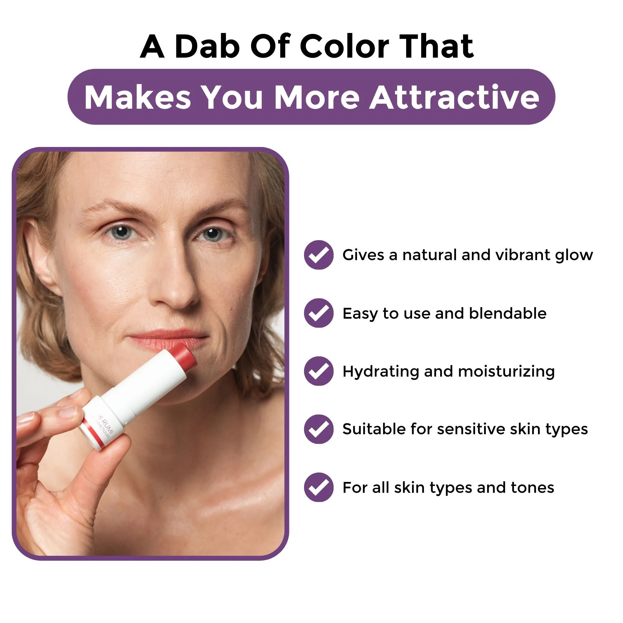 BloomBlush+ Multipurpose Color Stick - Image 3