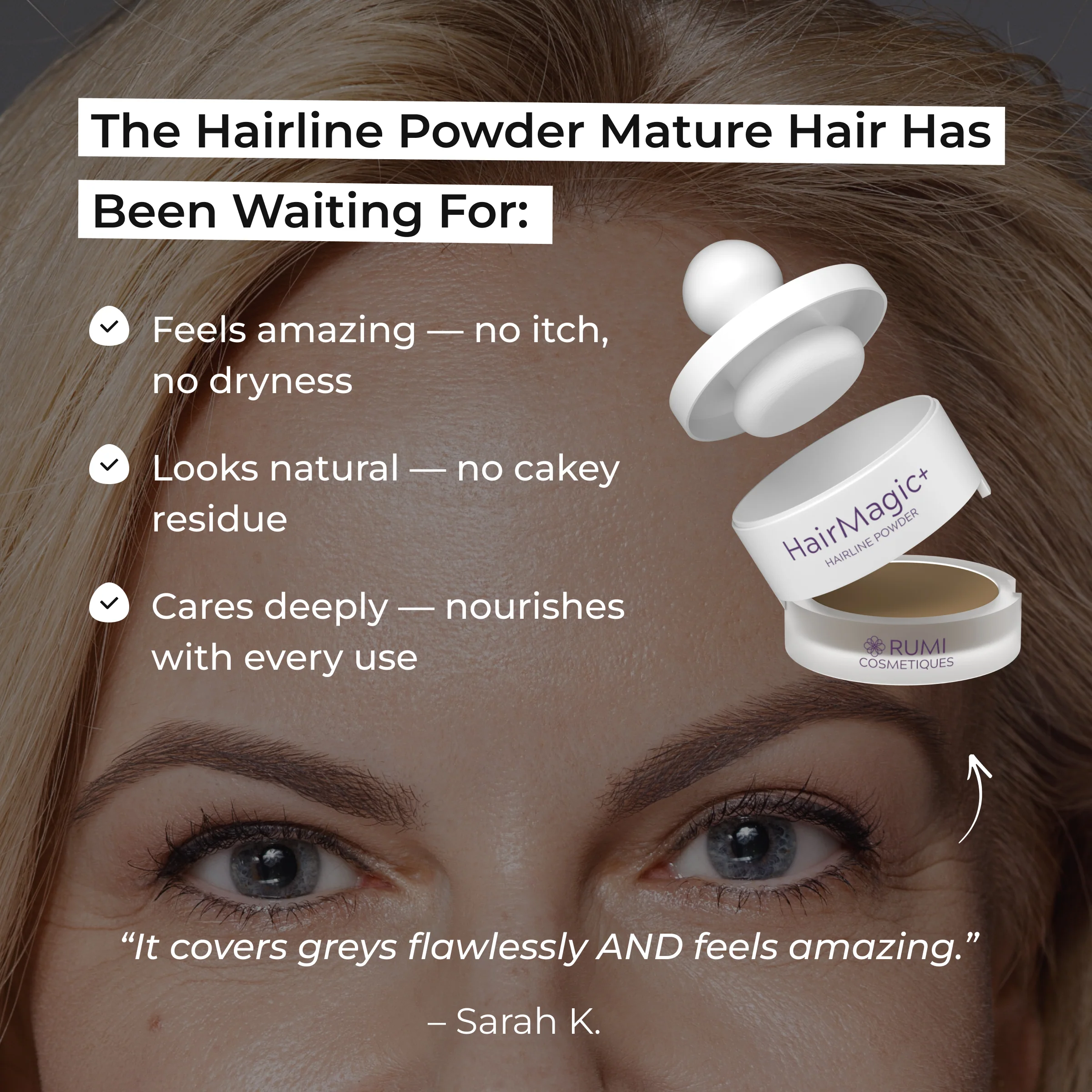 HairMagic+ Hairline Powder - Image 15